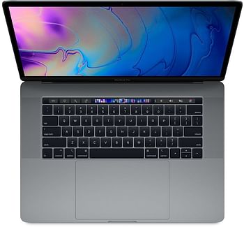 Apple MacBook Pro A1990 (2018) CORE i7 512GB SSD 16GB RAM 4GB Graphics, Touch Bar , English KB - SPACE GREY