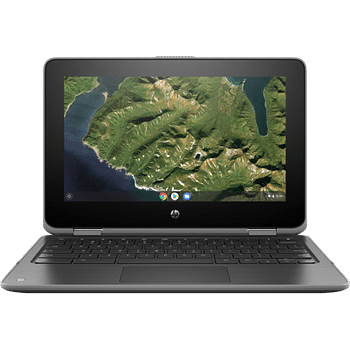 HP Chromebook x360 11 G2 EE N4000 29,5 cm (11.6") Touchscreen HD Intel® Celeron® 8 GB LPDDR4-SDRAM 16 GB eMMC Wi-Fi 5 (802.11ac) ChromeOS Grey