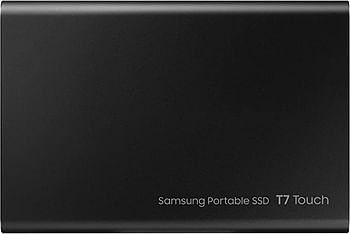 Samsung T7 Touch Portable External Solid State Hard Drive (MU-PC2T0K/WW) 2TB Black
