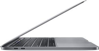 Apple Macbook Pro 2020 4 Thunderbolt Ports QuadCore 10th gen Core i5 2.0Ghz 16GB LPDDR4x 3733 Mhz Ram 500GB Flash Storage13.3 Inch Retina True Tone Display Touchbar English Arabic Keyboard SCISSOR Touch ID TouchBar A2251 - Silver