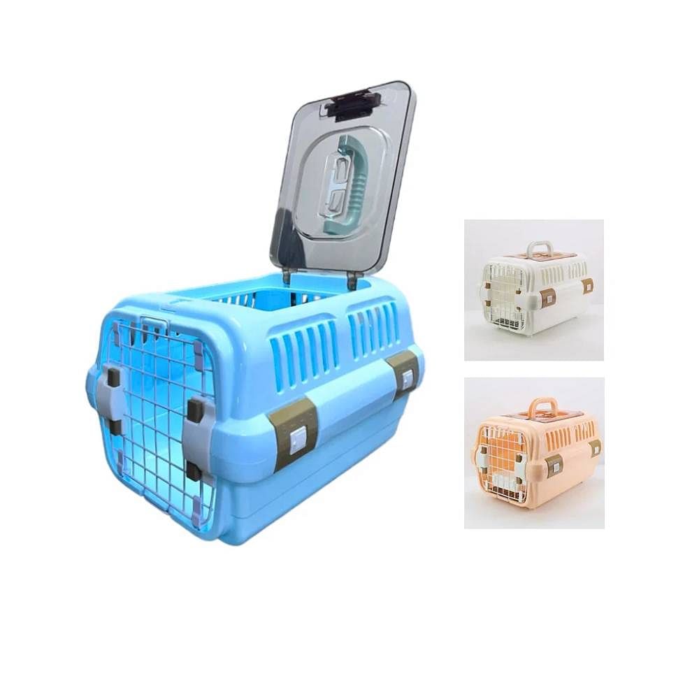 Woofy Pet Carrier with Top Door - 49x32x30cm (Mixed Colors)