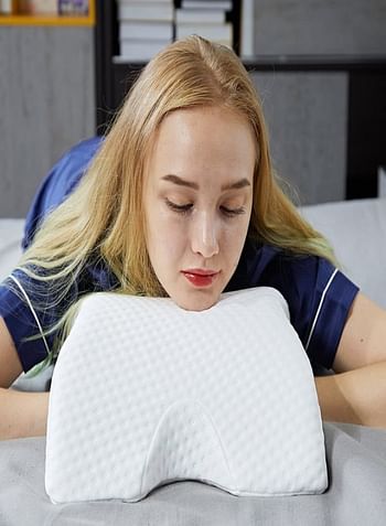 U Shape Slow Rebound Memory Cotton Cushion Neck Rest Home Travel Flight Pillow