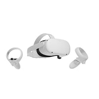 Oculus Quest 2 VR Headset 256GB 1832 x 1920 Resolution Per Eye (301-00351-02) White