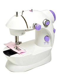 Multifunctional Mini Sewing Machine With Two Speed Control White
