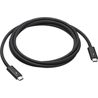 Apple Thunderbolt 4 Pro Cable 1.8M Data Transfer Rates of up to 40 Gb/s MN713AM/A - Black