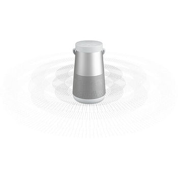 Bose Soundlink Revolve+ II Speaker Connects to Any Alexa-Enabled Device (858366-1310) Luxe Silver