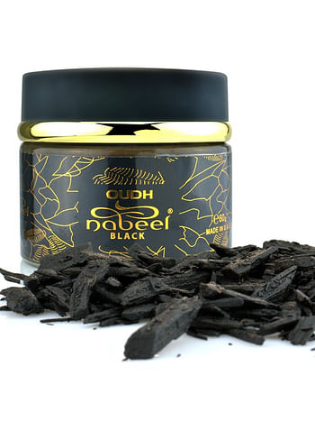 Nabeel Pack of 6 Black Oudh Incense Bakhoor 60 GM