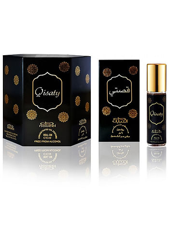 2 Piece Nabeel Qisaty 6 ML Roll On Oil Perfume Set