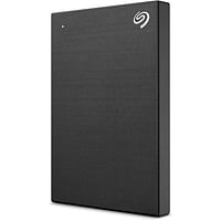 Seagate Backup Plus Slim Portable With Bus Powered And Auto Sync Hard Drive 2TB (STHN2000400) Black