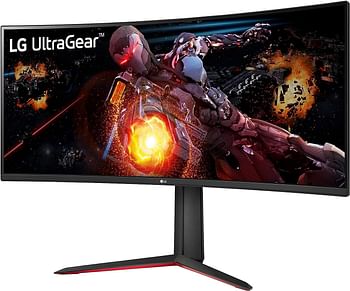 LG 34GP63A 34-Inch Curved UltraGear QHD HDR 10 160Hz Monitor with Tilt/Height Adjustable Stand,Built-in speaker