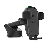iOttie EASY ONE TOUCH  WIRELESS 2 Car Mount & Charger - Qi Certified, Dashboard or Windshield Mount, for iPhone 11 Pro Max/11 Pro/11/XR/XS Max/XS/X/8 Plus, Samsung, Huawei & other Qi enabled devices