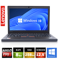 لينوفو ثينك باد A275 | معالج AMD Pro A10 من الجيل السادس، ذاكرة وصول عشوائي سعتها 8 جيجابايت، محرك أقراص SSD سعة 256 جيجابايت، لوحة مفاتيح باللغة الإنجليزية، نظام التشغيل Windows 10