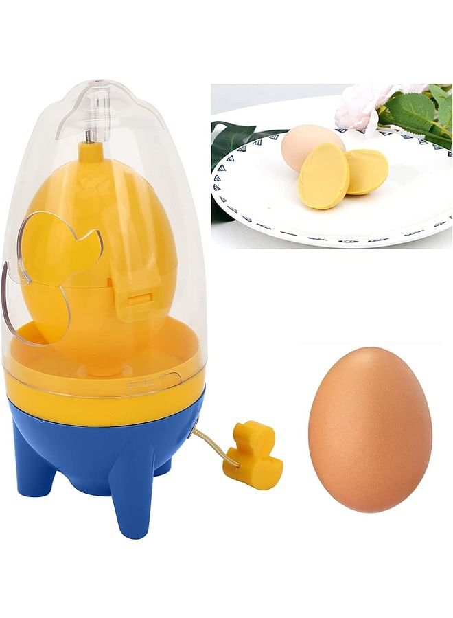 Silicone Shaker Hand-Operated Golden Egg