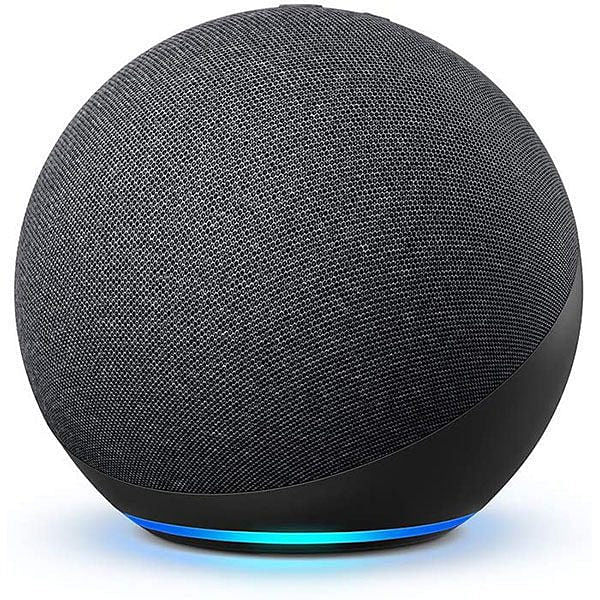 Amazn Echo Dot 4th Gen Speaker With Bluetooth and Wi-Fi Connectivity Charcoal