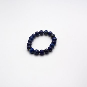 Natural Lapis Lazuli .Crystal Bracelet