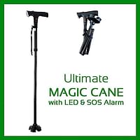 Foldable Magic Cane With LED Light