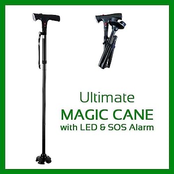 Foldable Magic Cane With LED Light