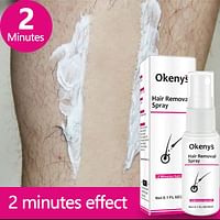 2 Minutes Hair Removal Spray for Men and Women, Painless Body Hair Removal - 20 ml