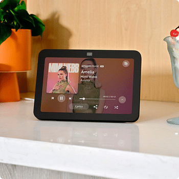 Amazn Echo Show 8 - 3rd Gen - Smart Display With Alexa Charcoal