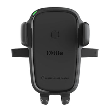 iOttie EASY ONE TOUCH  WIRELESS 2 Car Mount & Charger - Qi Certified, Dashboard or Windshield Mount, for iPhone 11 Pro Max/11 Pro/11/XR/XS Max/XS/X/8 Plus, Samsung, Huawei & other Qi enabled devices