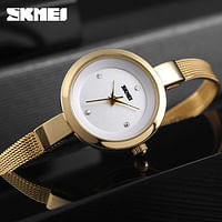 SKMEI 1390 Stainless Steel Analog Watch For Women