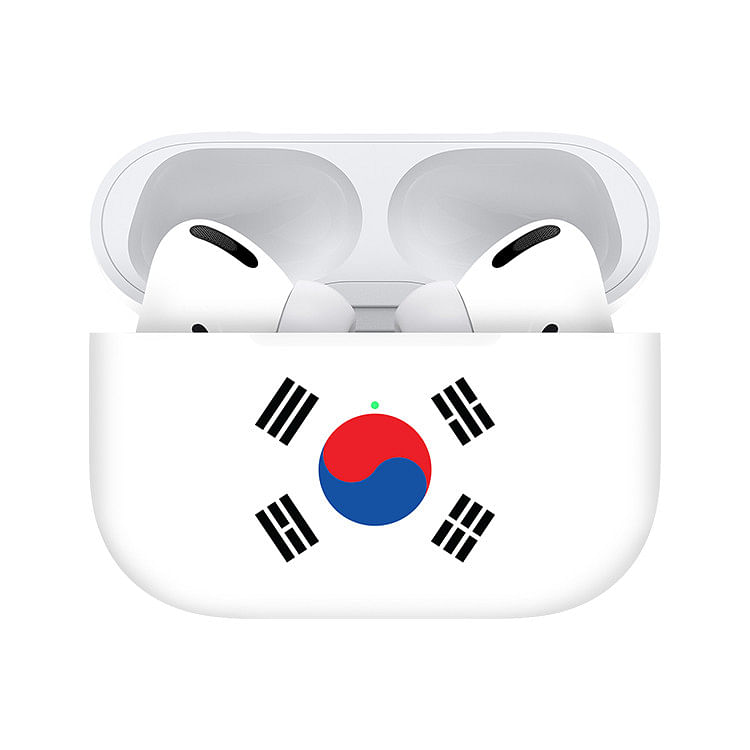 Apple Airpods Pro (2nd Generation) Customized By Caviar Glossy Korea Flag