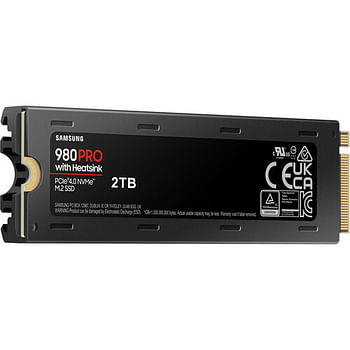 Samsung Ssd 980 Pro With Heatsink PCIe 4.0 NVME M.2 (MZ-V8P2T0CW) 2tb Black