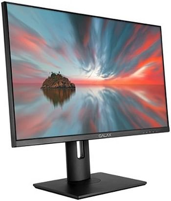 Galax Prisma-02 27'' FHD VA Monitor, 75Hz Refresh Rate, 8ms G2G Response Time, 16:9 Aspect Ratio, 16.7M Display Colors, G-Sync Compatible, 178º Viewing Angle, USB-C Supported, Black