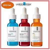La Roche Posay Retinol B3 Serum, Hyalu B5 Serum and Pure Vitamin C10 Serum - 3PCS Set