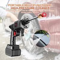 Wireless Car High Pressure Rechargeable Lithium Battery Car Cleaning Washer Spray Foam Generator Water Gun Machine