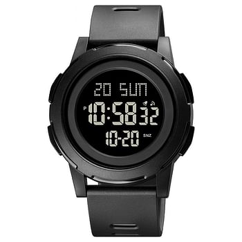 Skmei 1732 Sports Digital Men’s Water Resist Watch/ All Black