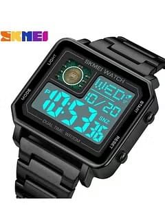 SKMEI Men Electronic Watch Waterproof Multifunction Wristwatch Fashion Business Style For Men 2033