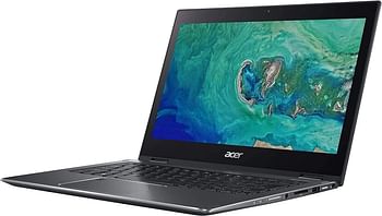 Acer SPIN 5 SP513-52N (2 in 1 Laptop) - 13.3" inch FHD 1920*1080 ips X360 Display- 8TH Gen core i5 8250U Processor-8GB Ram DDR4-512GB NVMe SSD- ENG/ARABIC Backlit KB-Finger print Security-USB Type C-Win 11 Home