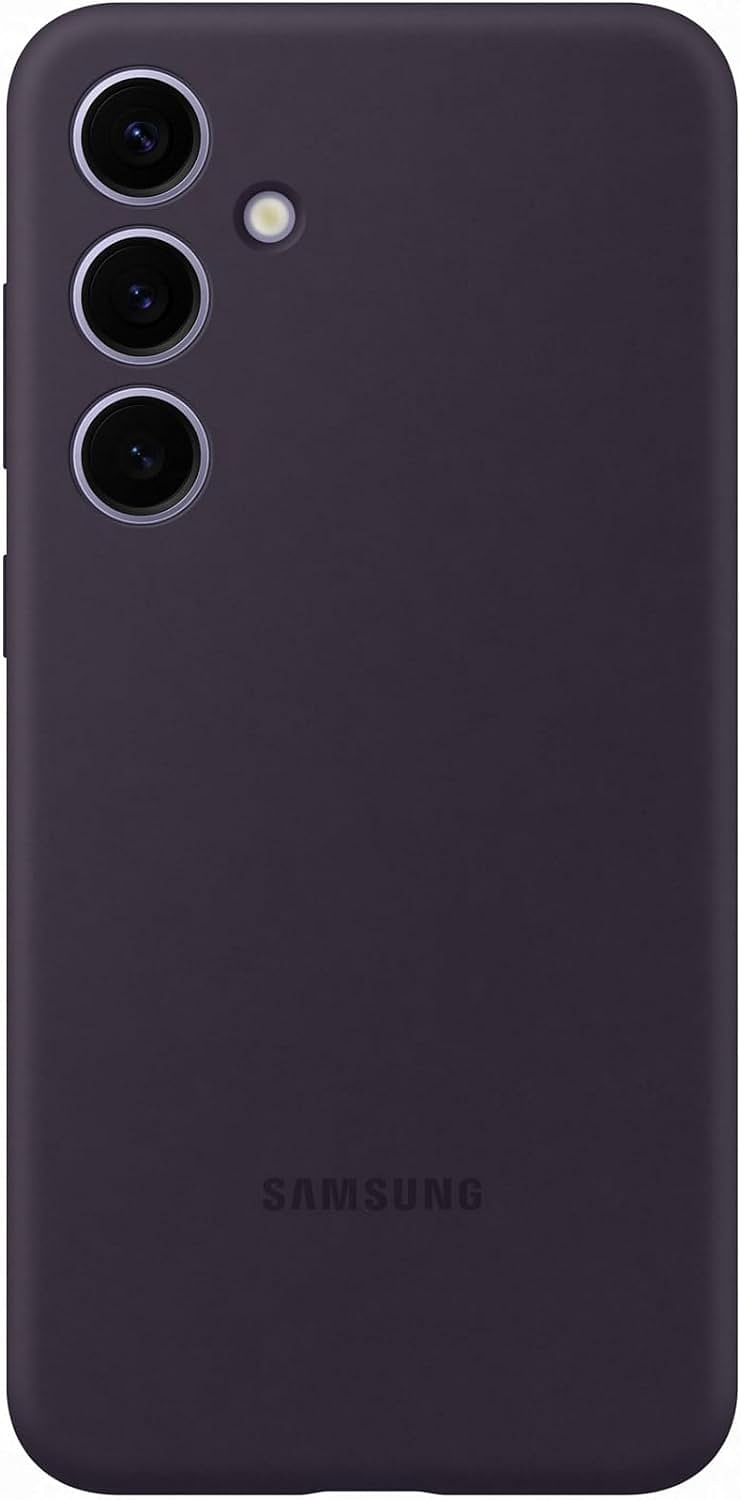 Samsung Galaxy S24+ Silicone Case, Dark Violet