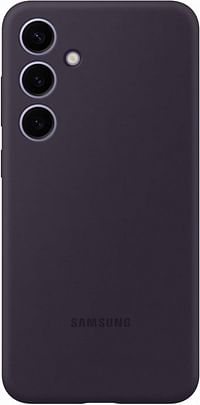 Samsung Galaxy S24+ Silicone Case, Dark Violet