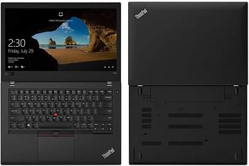 Thinkpad T480 Laptop With 14-Inch Display,Intel Core i5-8350U/8th Gen/8GB RAM/256 GB SSD/Intel HD Graphics english Black