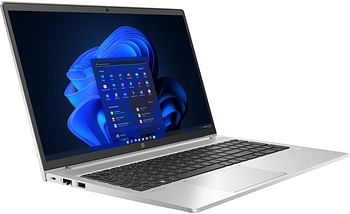 HP 2023 ProBook 455 G9 15.6 Inch FHD Business Laptop, Ryzen 5 5625u,  2.3GHz 6-Core 12 Threads Powerful Processor up to 4.2GHz ( Beats 12th Gen i7  ) 16GB DDR4 -RAM 512 PCIe NVMe SSD , Backlit USA Keyboard With Numpad  ,Ethernet Port, Windows 11 Pro - Pik