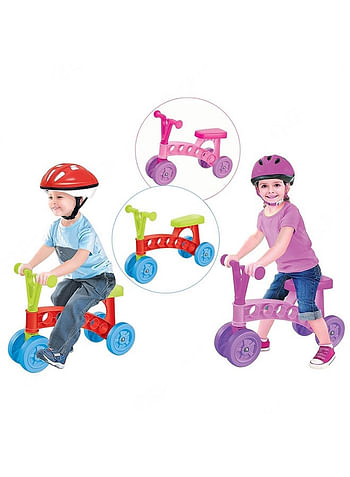 We Happy Childs First Ride On Cycle Riding Bike Toy Cute Scooter Pink