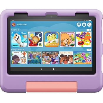 Amazn Fire HD 8 Kids Tablet With Wi-Fi (12th Gen) 32GB Storage Purple