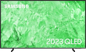 سامسونج تلفزيون ذكي 43 بوصة Q65C QLED HDR 4K (2023) - تلفزيون QLED بتقنية Quantum HDR مع أليكسا، تقنية LED مزدوجة، معالج Crystal 4K، صوت تتبع الأجسام، مركز ألعاب مدمج، ملف نحيف، عرض متعدد، فئة الطاقة G.