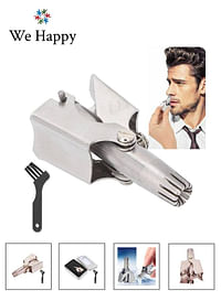 We Happy Simple Nose Hair Trimmer for Men and Women Manual Hand Trimmer