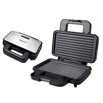 Sokany SK-BBQ-227 Non Stick Electric Waffle Pancake Maker Grill & Sandwich Maker Double Heating