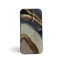 Stylish Marble Design Phone Case For iPhone 14 Pro-grey-