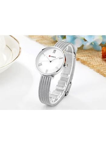 Women's Water Resistant Analog Watch 9020 - 26 mm - Silver