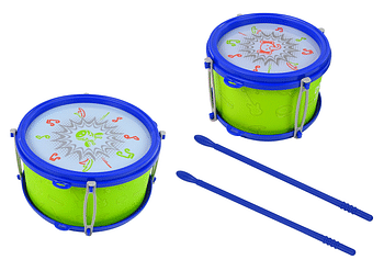 Kids Drum Kit，Toddler Jazz Drum Green