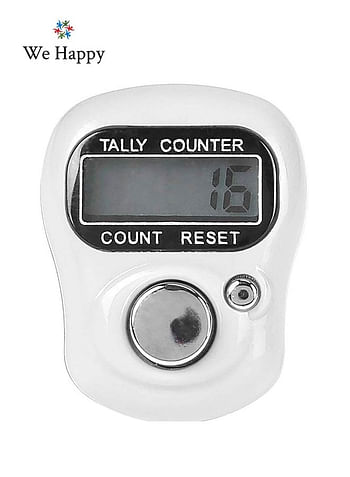 7 Pieces Digital Tasbih Tally Counter, Comes in Assorted Colors