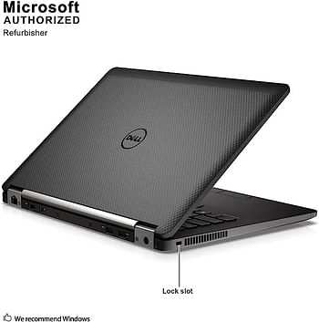 Dell Latitude E7470 Touchscreen Ultrabook - Intel Core i7-6600U 2.6GHz 16GB 512GB SSD Eng/Arabic Keyboard Windows 10 Pro