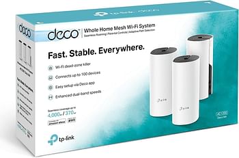 TP-Link Whole Home Mesh Wi-Fi System, Deco M4 AC1200 ( 3 Pack )