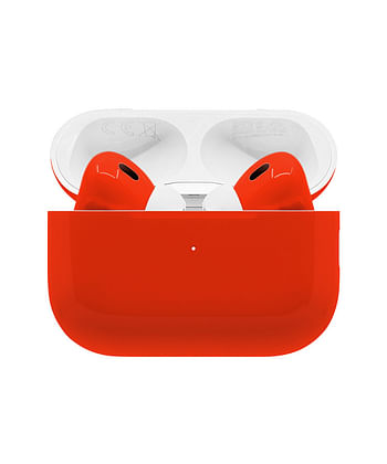 Apple Airpods Pro (2nd Generation) Customized By Caviar Glossy Scarlet Red