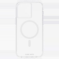 جراب متين لهاتف Apple iPhone 14 Pro Max 2022 6.7 بوصة - حماية من السقوط بطول 15 قدمًا مع طبقة ميكروبل مضادة للميكروبات مكونة من قطعة واحدة ، مغناطيس مدمج لشحن Magsafe اللاسلكي - شفاف